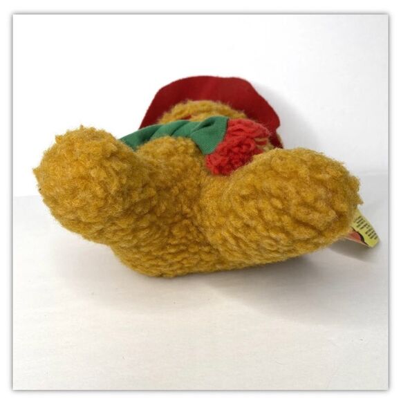 Vintage 1987 Mcdonald's Baby Fozzie Bear Muppets Christmas Plush Toy Jim Henson - Picture 4 of 9